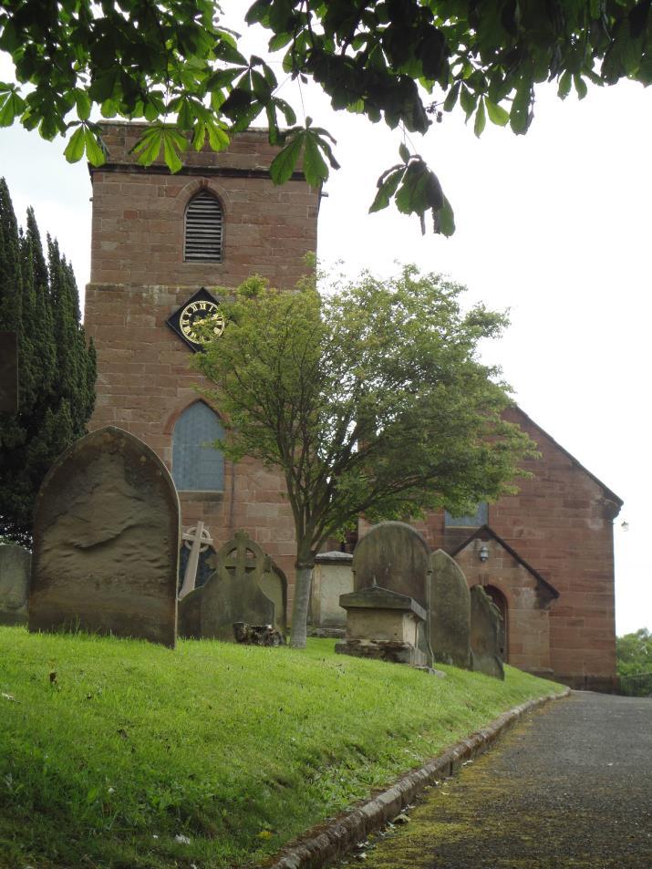 SAINT OSWALD S CHURCH ( The stone Church with the warm heart ) In the Parish of Hinstock Introduction A road ran through Hinstock as long ago as Roman times when the springs which currently fill the