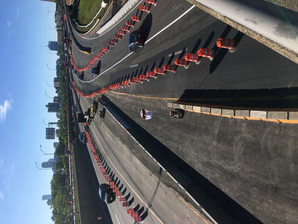 I-90 Impacts Pre-Shutdown I-90 was reduced from 4 to 3 lanes in each direction on July 7 (between the Allston Interchange and the Beacon Street Overpass in Boston) This is in order to construct a