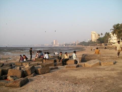 Mumbai s coastline is accessible to