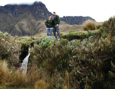 Itinerary DAY 1: Hike in Pasochoa Widlife Reserve and Horseback Riding in Cotopaxi National Park We depart in the morning from Quito due south through the famed Avenue of the Volcanoes.