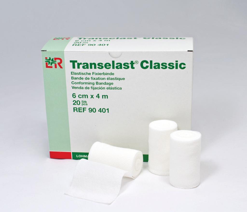 Transelast Classic Conforming Bandage Compression bandaging for lymphedema Genital lymphedema Dressing retention Soft,