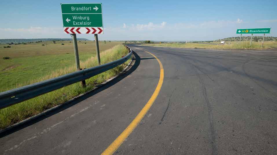Polokwane to Beit Bridge on SA s border with Zimbabwe. A new carriageway and three new bridge structures have recently been constructed between Tromsburg and Fonteintjie with a budget of R487m.
