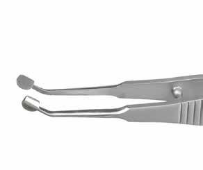 85mm Handle 80mm Handle 0238 Adson Forceps, Toothed 1.5mm 2.75mm 1 2 Teeth. 0241 Adson Forceps, Non-Toothed 1.5mm 12.5mm Serrated Jaws.