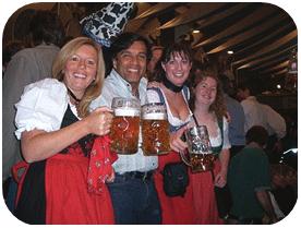 Get Ready for Oktoberfest 2008! Imagine if your wedding reception was such a smash that the whole world decided to celebrate your anniversary every year.