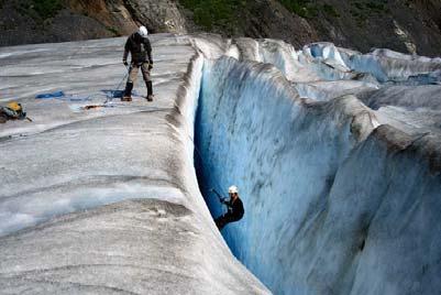 To see great photos and watch a movie of this hike go to: http://www.exitglacierguides.com/index.