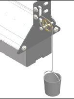 Use two thumbscrews to hold it in position. Installing the second pair of large bumper springs directly onto the glider results in collisions that are as gentle as possible under higher speeds.