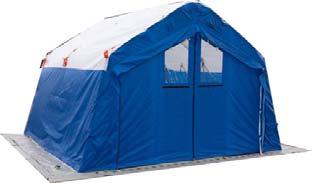 Hughes Articulating Rapid Deployment EMERGENCY RESPONSE SHELTER (HARD-ERS) *Please note: other optional colours available The HARD-ERS Emergency