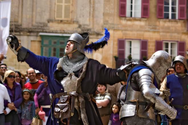 Mdina will be hosting an activity titled Medieval Mdina, a festival focusing on re-enactments, pageantry and
