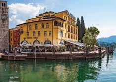 Sole Hotel, Riva The Sole Hotel occupies an enviable position, right on the lakefront and located at the side of the main square in the centre of the lovely historic town of Riva del Garda