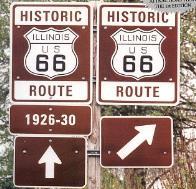 Signage used in Illinois on Historic 66 POTENTIAL ECONOMIC IMPACTS Over 4.3 million visitors spent $1.