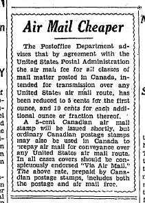 Figure 2 - The Globe August 6 th 1928 One can infer from this story that: it was the first announcement The Globe received, or it wouldn't have been on the front page since The Globe was a morning