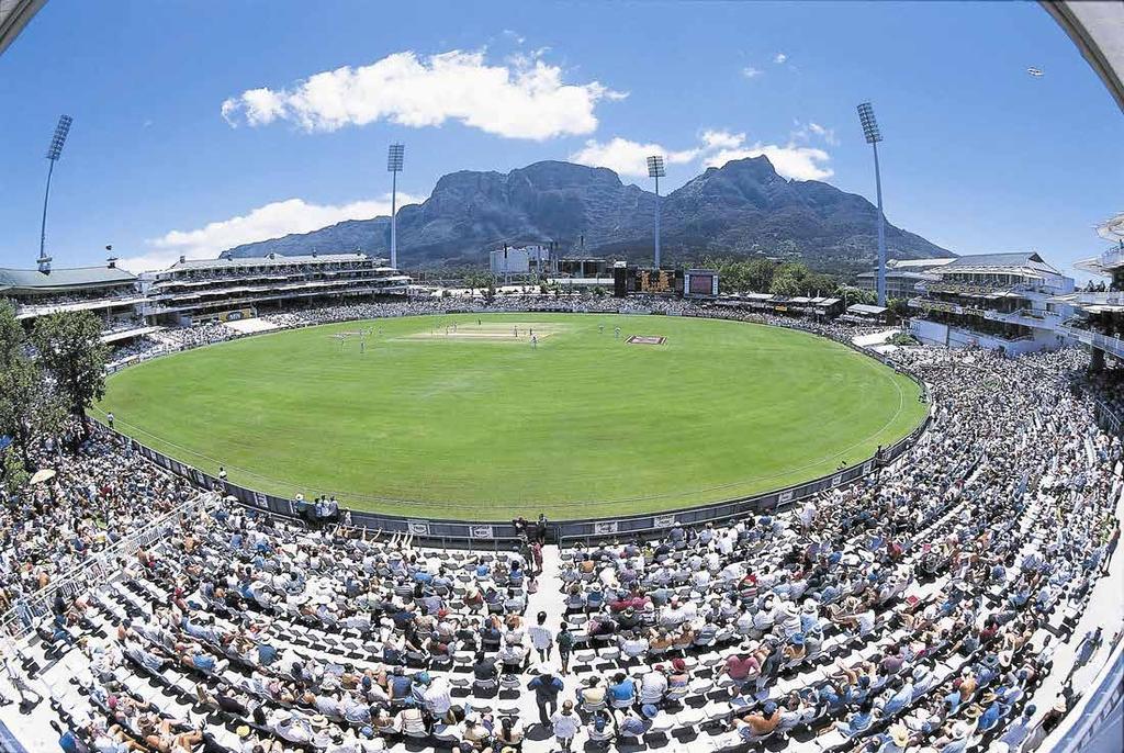 Newlands Stadium, Cape Town Q R S T U V W X R P Q NORTH WEST GRASS EMBANKMENT O P N N O M M Y LL L ZZ Z NORTH SUITES K K B A C B General