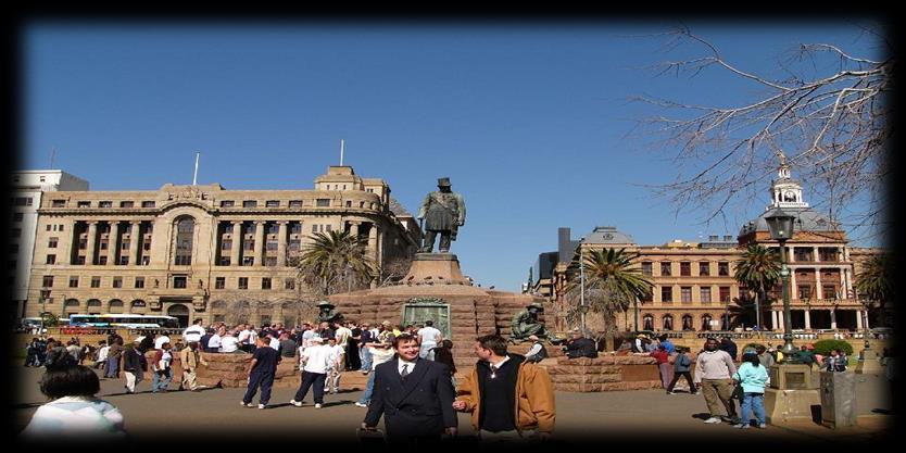 The Union Buildings which are the headquarters of the