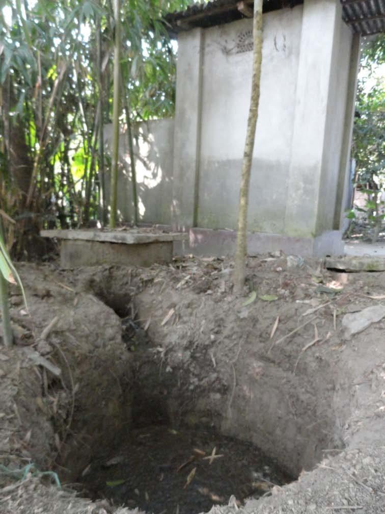 Latrine assessment Fecal contamination: Improved or unimproved latrines and pits People