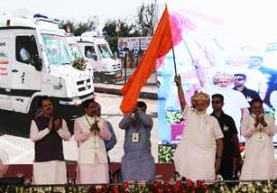 GVK EMRI PM Modi launches new ambulances in Dadra & Nagar Haveli Hon ble PM Shri Narendra Modi launched 12 new GVK EMRI ambulances in Dadra & Nagar Haveli