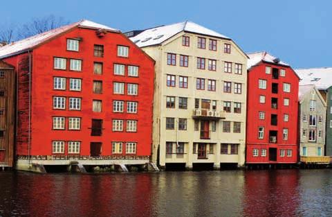 Make sure you catch the view the Gamle Bybro bridge, which dates back to 1861, and wander around the restored wooden buildings in the Bakklandet district.
