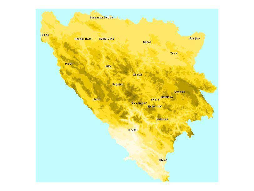 country reports, Bosnia and Herzegovina Climatic