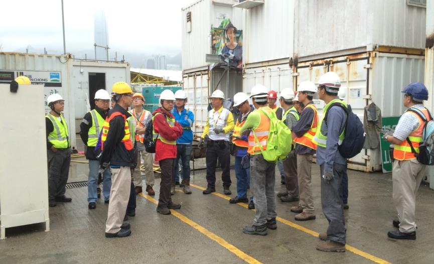 Technical Visit to XRL 810B West Kowloon Terminus Station South The technical visit, which was held on 8 Nov, 2014, provided