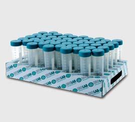 CERTIFIED PYROGEN FREE RNASE, DNASE & 15 ml and 50 ml s have also precise volume marks at conical bottom part. Cardboard racks offer a quick solution with the added convenience of disposing after use.