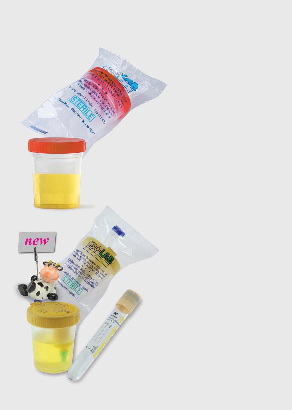 160 clinical laboratory urine container with screw cap Manufactured from absolutely clear, high grade polypropylene.