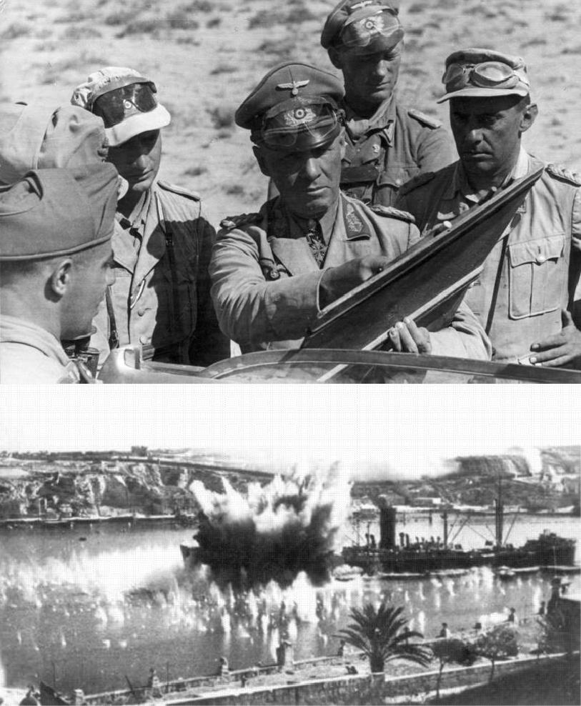 African Campaign One of Rommel s biggest challenges would be supplying his troops in Africa.