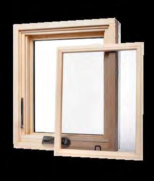 CASEMENT & AWNING 9700 ARTISAN - CASEMENT 9800 ARTISAN - AWNING STANDARD FEATURES: Clear finger-jointed pine for easy painting 1 Folding Handle 2 Sash opens 90 for easy cleaning from inside