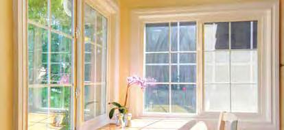 CHOOSING THE RIGHT WINDOW PVC Unlike other materials PVC is virtually