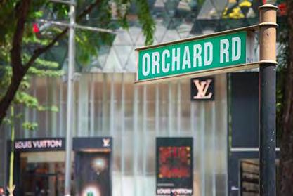 Orchard Road Densely populated with scores of multi-story malls, the famed Orchard Road is a dream came true for the seasoned urban shopper.