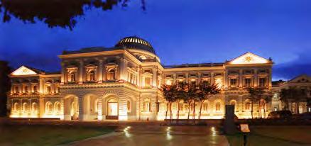 National Museum of Singapore With a history dating back to its inception in 1887, the National Museum of Singapore is the nation's oldest museum with a progressive mind.