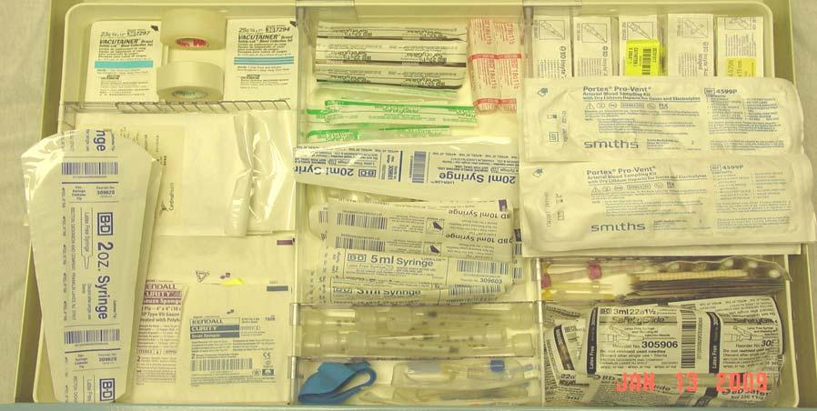 LABS & ABGS / IV STARTS - RD DRAWER SET BLOOD COLLECTION */" "TUBING SAFETY W/O 79 TAPE SURGICAL TRANSPORE IN 66 TAPE ADHESIVE CLOTH IN SILK 666 SET BLOOD COLLECTION 5GA X /" 7" TUBING SAFETY 899 5