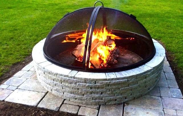 EXTRA LARGE Model 62RXL-Wood 62 outside diameter 11 height Powder coated fire ring 1250 lbs Quick setup Model 62RXL Wood. This model is the largest fire pit we manufacture!