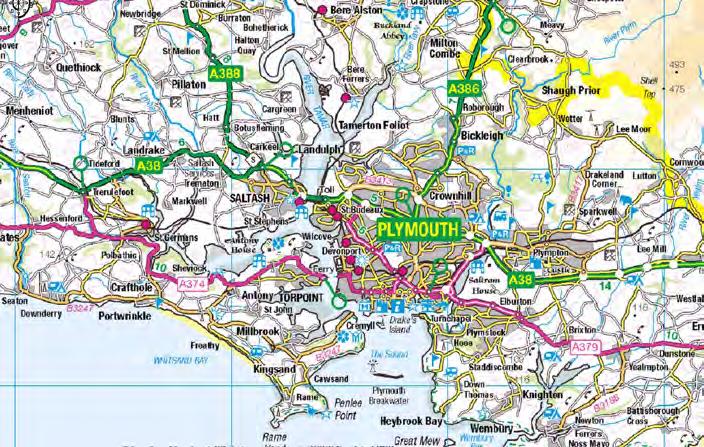 LOCATION Plymouth is a regional centre located in the south west corner of Devon, and is the gateway to Cornwall.