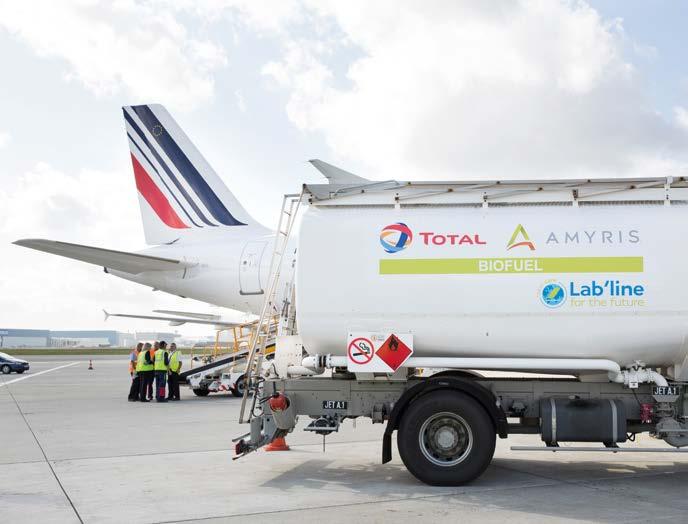 BIOFUELS GET ORGANIZED LAB LINE: MORE THAN 50 GREEN FLIGHTS Flying on biofuel is no longer something new.