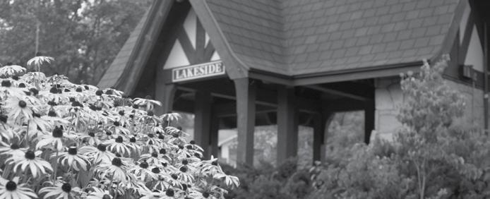 LAKESIDE Originally named Chikaming, an Indian word meaning at the shore of sea ; Lakeside prospered as a popular turn of the century resort town.