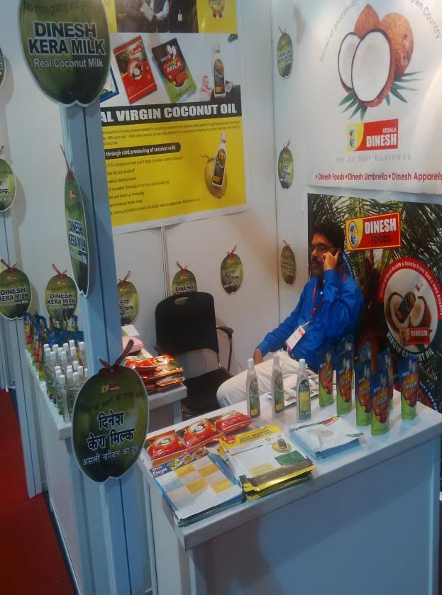 Space was provided, free of cost, for the MSMEs from Kerala to display their products and technologies. The MSMEs from Kerala like Peejay Agro Foods Pvt. Ltd., Mechanical Assembly Systems (I) Pvt.