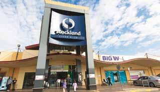 The 12 hectare site boasts a diverse offering including Big W, Target, Woolworths, Hoyts Cinema and 140 specialty stores.