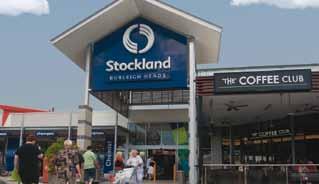 RETAIL COMMERCIAL PORTFOLIO Stockland Burleigh Heads Stockland The Pines Stockland Forster Burleigh Heads is a fully enclosed, single level shopping centre located on the Gold Coast, 80 kilometres