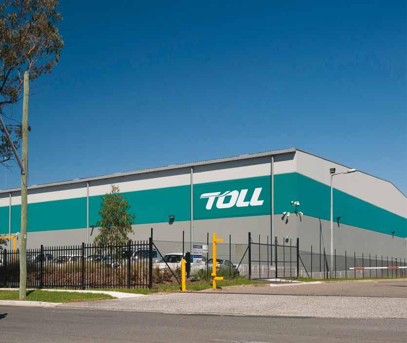 Industrial Commercial Portfolio 24 Yennora, NSW Yennora Distribution Centre is one of the largest distribution centres of its kind in the southern hemisphere with just under 300,000sqm under