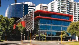Office Commercial Portfolio Durack Centre Optus Centre 135 King Street The Durack Centre comprises a 13-storey building with large 1,300sqm floor plates, two basement levels and parking for 157 cars.