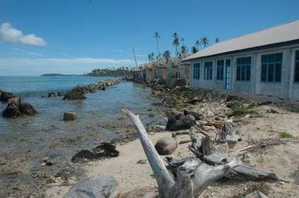 Coastal Erosion at Banyak Islands