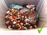 Količina ločeno zbranih biorazgradljivih odpadkov iz gospodinjstev (odpadki, ki jih občani prepuščate v rjavih zabojnikih) zaenkrat znaša nekaj čez 1000 ton letno.