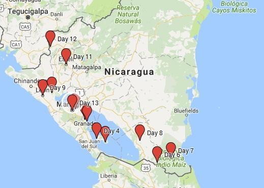 Overview This adventure combines some of the best Nicaragua has to offer: colonial cities, volcanoes, a jungle and a stunning canyon.