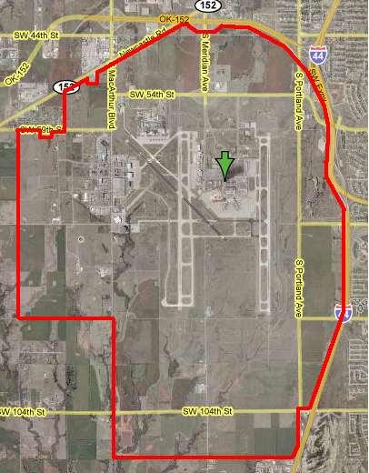 WILL ROGERS WORLD AIRPORT Three active runways Nearly 70