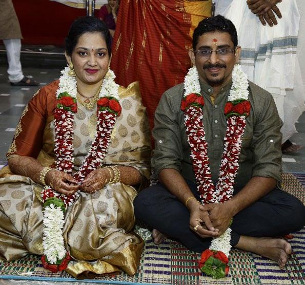 WEDDING BELLS Needhi Kadakai from E-Retail (Mumbai) and Rohan Malharkar
