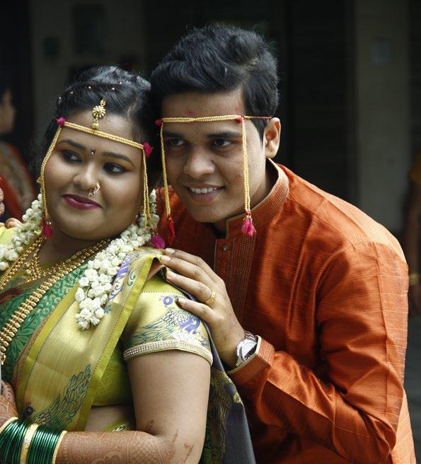 WEDDING BELLS Ari M from Conv-Publishing team (Puducherry) entered the holy