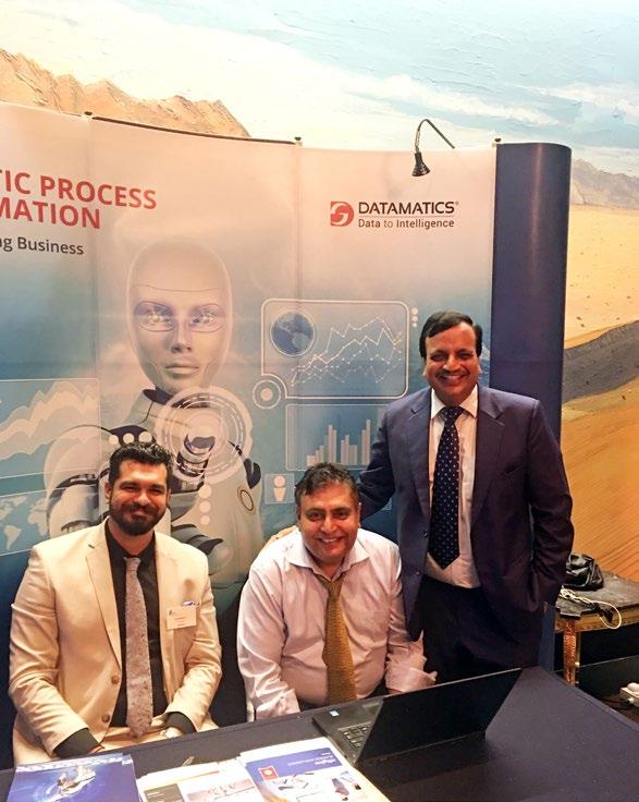 HIGHLIGHTS @DATAMATICS Datamatics at the Middle East Robotic Process Automation