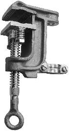 - RC600-22 Bronze body; Serrated jaw; Tightening eye-screw in bronze; Cable