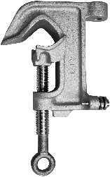 Grounding Clamps for High and Extra High Voltage Systems - RC600-1743 Aluminum body; Plain
