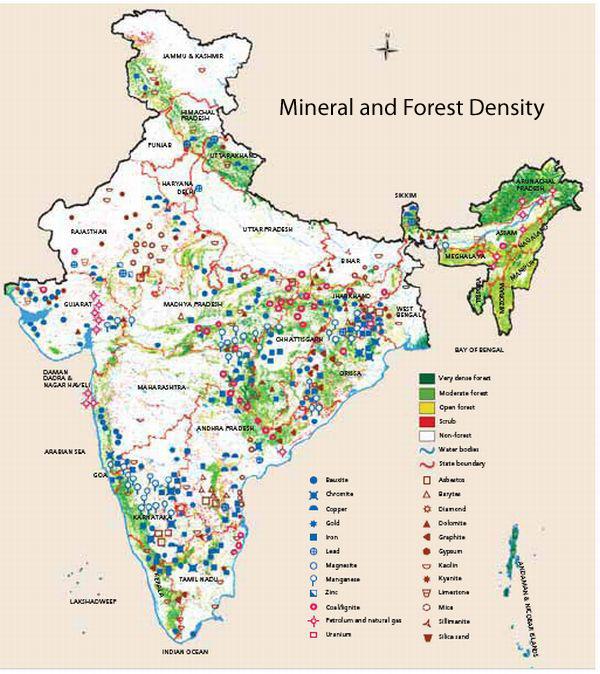 Minerals are localised resource.