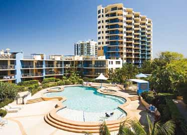 7 nights for $1980 Sunshine Coast, a bag, a meal, drink and movie, and 7 nights in a 1 Bedroom Garden room.